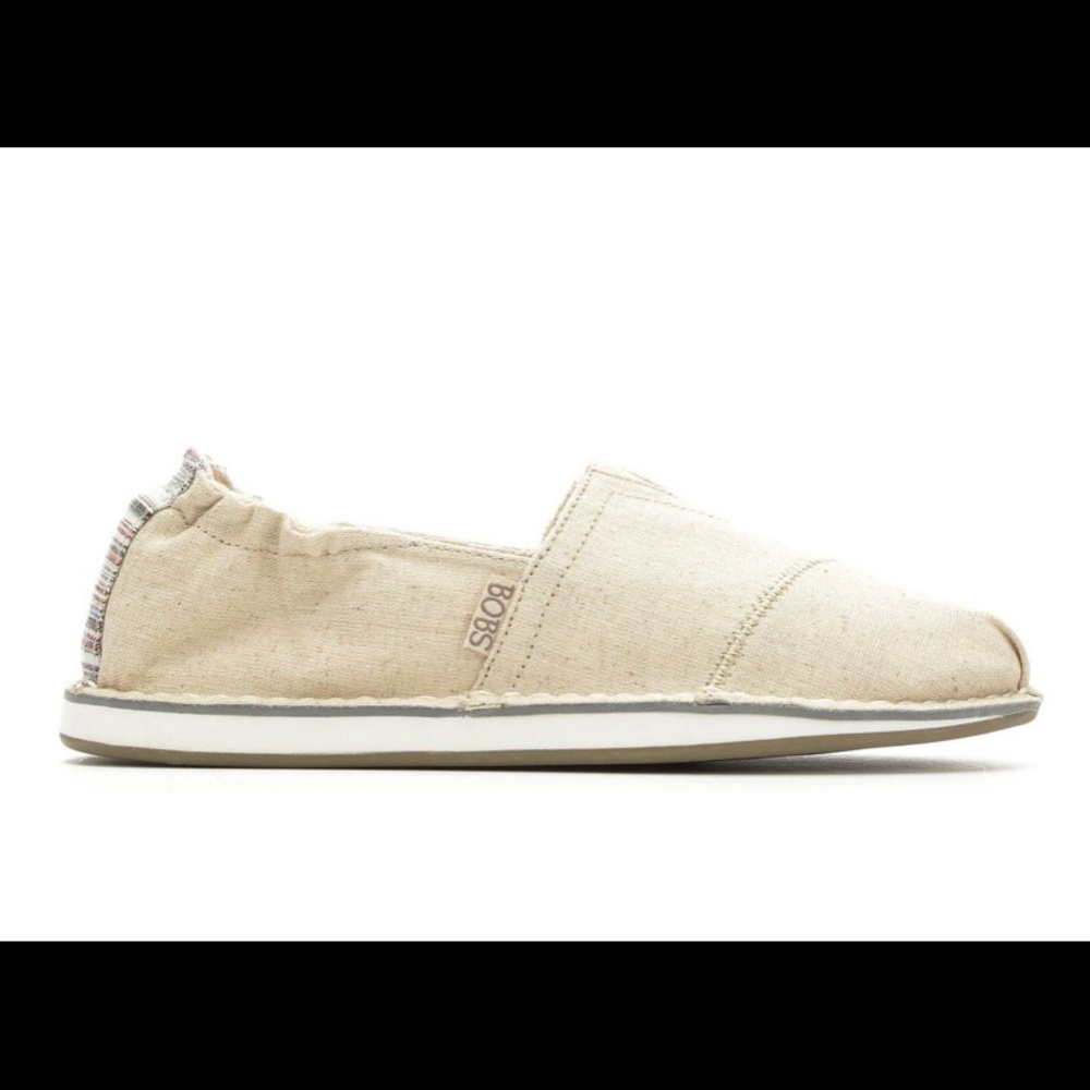 Skechers BOBS chill linen. NWT. US10 EU40 Beige/Cream